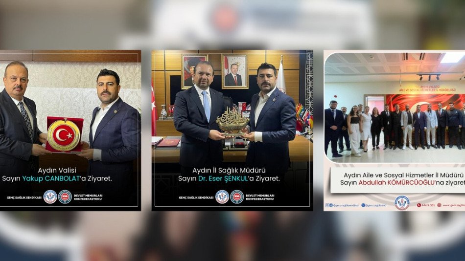 GENEL BAŞKANIMIZ AYDIN’DA RESMİ ZİYARETLERDE BULUNDU